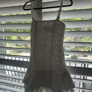Alexis Ivory Lace Dress